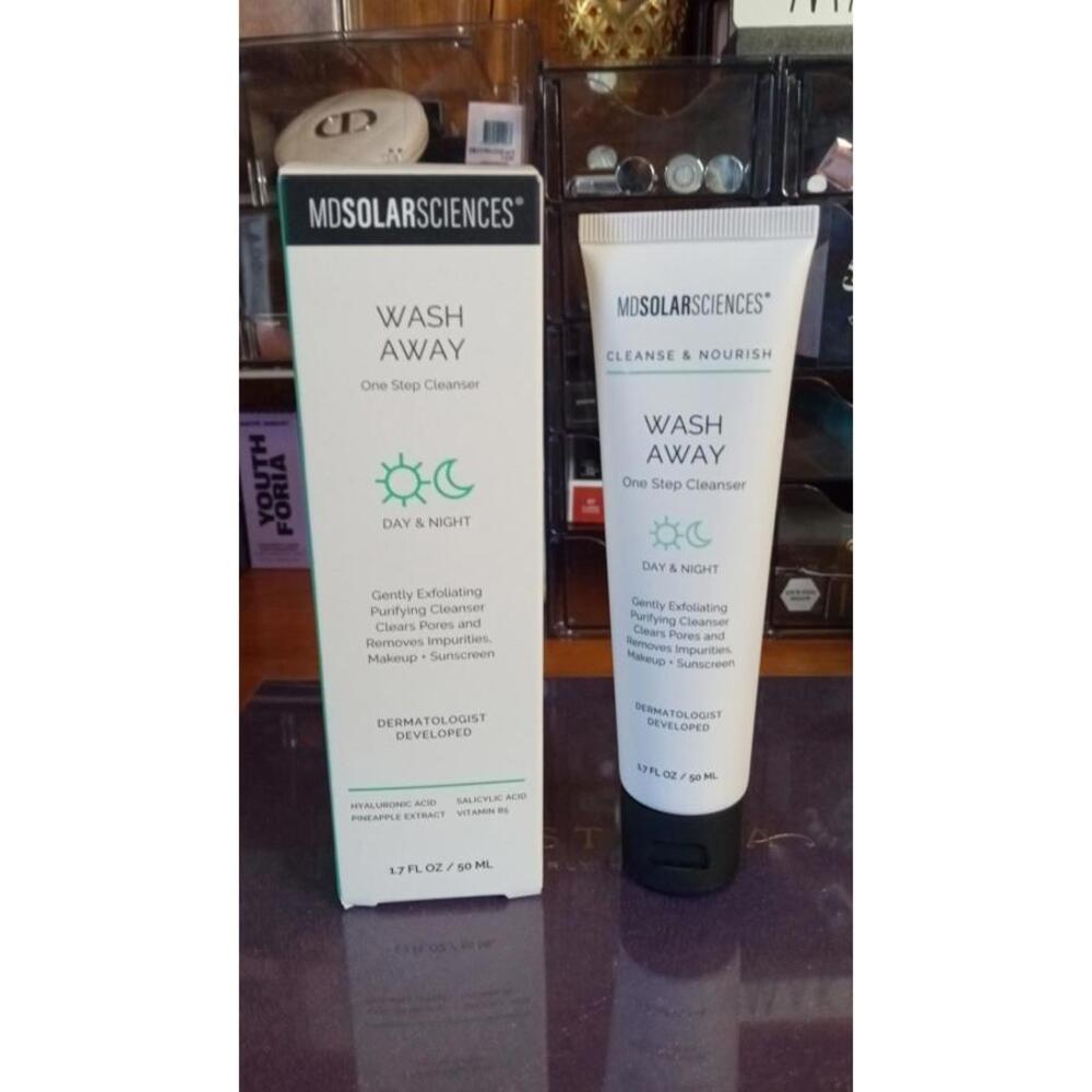 ✨ MDSolarSciences Wash Away One Step Cleanser – Day & Night